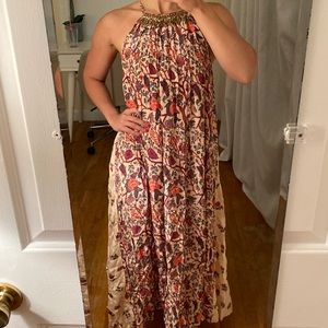 Anthropologie Flowy Maxi Dress